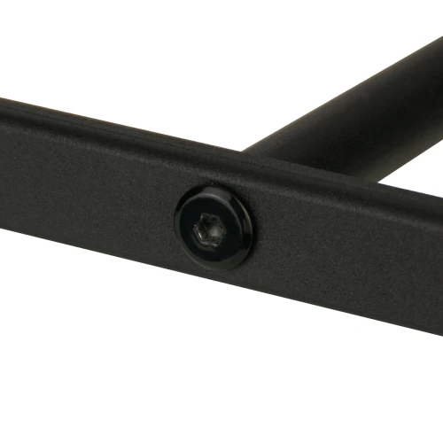 Стол журнальный МеталлАрт М025 черный мрамор/черный