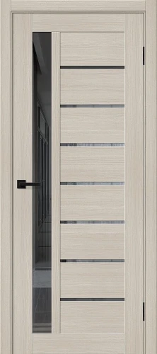 Межкомнатная дверь mr.wood Браво-27 Cream Melinga Mirox Grey