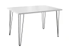Стол обеденный прямоугольный TLC-1.2 White In Black 2S 732*1200*750