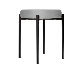 Комплект 2 шт. Табурет DikLine, B22 GREY, ножки черные
