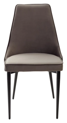 Стул NEPAL-P ГРАФИТ #14, велюр/ черный каркас М-City