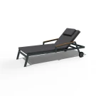 Шезлонг SPONDA карбон (с матрасом, с подушкой) Шезлонг SPONDA карбон (с матрасом, с подушкой)