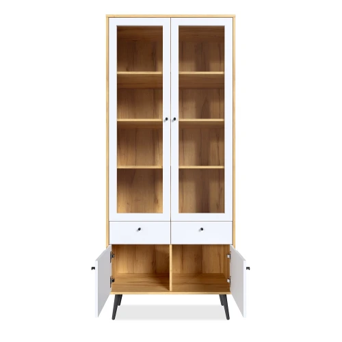 Шкаф-витрина 2-х дверная Вега Саксония