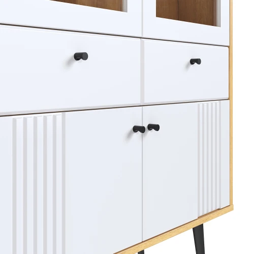 Шкаф-витрина 2-х дверная Вега Саксония