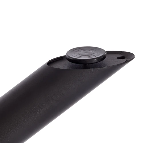 Стол обеденный Winston/Винстон столешница керамика (матовая) /опоры металл, темно-серый/черный, (120+30+30)x80x75(+1) см