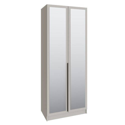 Шкаф Мадрид (0,9) с зеркалом кашемир