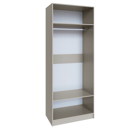 Шкаф Мадрид (0,9) с зеркалом кашемир