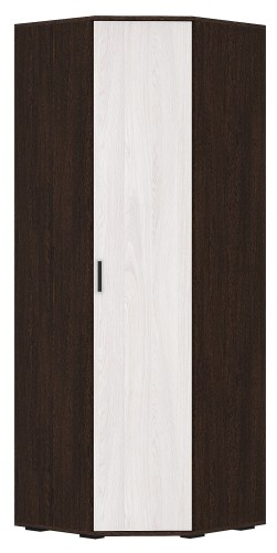 Шкаф угловой Белла, венге/ясень белый