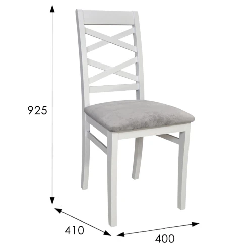 Стул Араго белый, генезис стиль