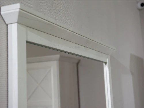 Зеркало «Лорена», Бетон Паин белый