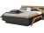 Кровать «Скандинавия 1600» КМК 0905.1, Графит/Дуб Наварра