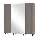 Шкаф 4-х створчатый Олива ШК-13, Дуб каньон, Муссон софт