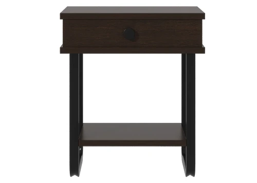 Тумба прикроватная ГРЕТА ММД 205 чёрный/венге