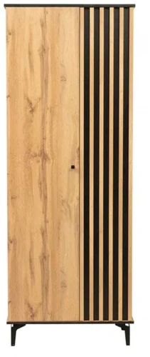 Шкаф для одежды Либерти 51.01 (опора h150) Дуб вотан/Черный