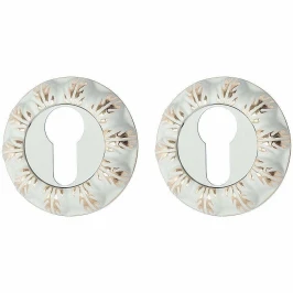 Накладка для межкомнатной двери BRAVO Bravo A/Z-3CL WG БелЭмаль/Золото