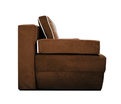 Диван Еврокнижка Валенсия коричневая