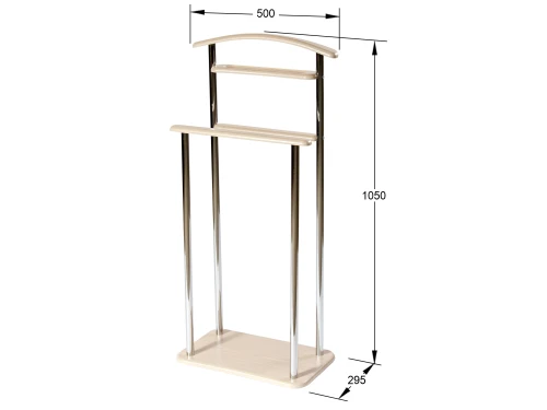 Вешалка костюмная Элдридж дуб беленый