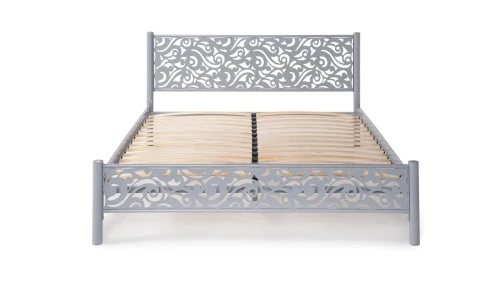 Кровать Парма 180*200, серая