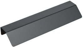 Ручка торцевая мебельная СТ-1 Матовый черный 156*40*15