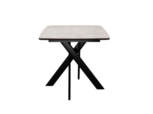 Стол DikLine DB110 Хромикс белый/опоры черные