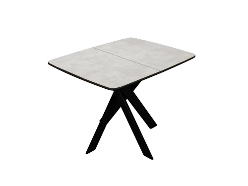 Стол DikLine DB110 Хромикс белый/опоры черные