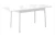 Стол DikLine M15 белый/стекло белое optiwhite