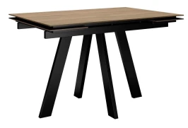 Стол DikLine DM120 Дуб галифакс/опоры черные