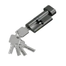 Цилиндр для замков BRAVO FAB-6.3S 56(28/28) SGraphite Цилиндр для замков BRAVO FAB-6.3S 56(28/28) SGraphite