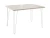 Стол обеденный прямоугольный TLC-1.2 Cashmere In 2S 732*1200*750 белые ножки