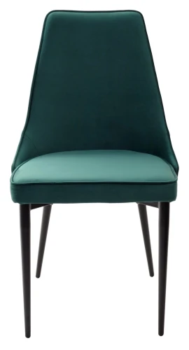 Стул NEPAL-P ЗЕЛЕНЫЙ #19, велюр/ черный каркас М-City