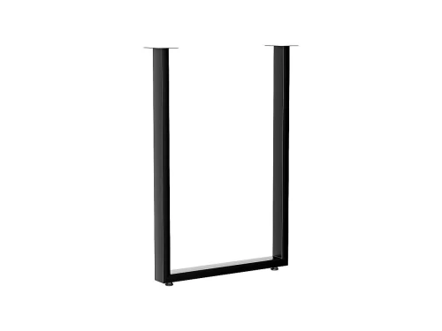 Подстолье Лофт П-образное регулируемое Черный муар 820