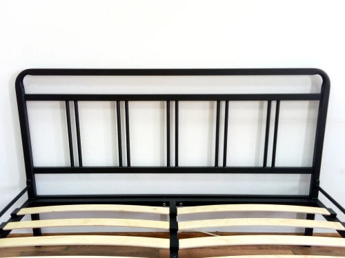 Кровать КМД 8 Леон 140 черная