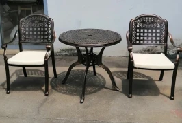 Металлическая мебель из литого алюминия Vienna 2