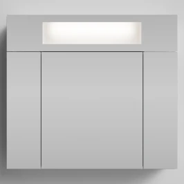 Зеркало Квадро 70, белая