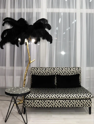 Диван двухместный Пати NH1815, 123х82х71, черно-белый