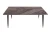 Стол обеденный Рио Гранд MC232-180BR, 180х90х76 см, коричневая керамика/черный