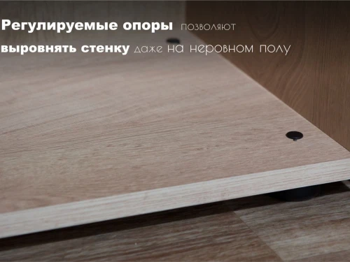 Стенка «Мэдисон», Дуб эндгрейн/дуб экспрессив бронзовый