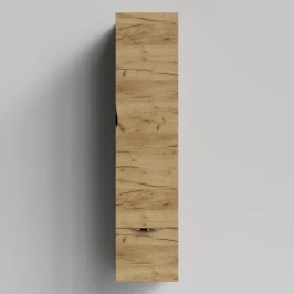 Пенал Марко 35 подвесной, дверь и ящик, ручки Хром, Дуб Тортуга ПВХ 2357-43, правый