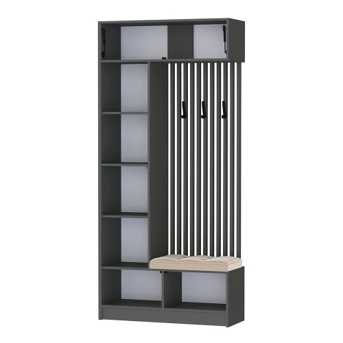 Мини-прихожая Руэлла, Графит серый