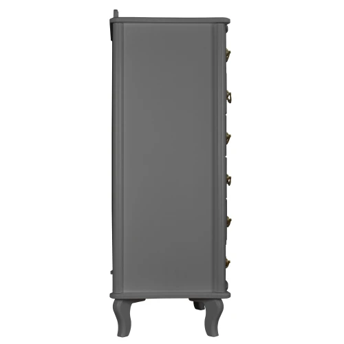 Комод Джульетта узкий 6 ящ., серый ясень Л