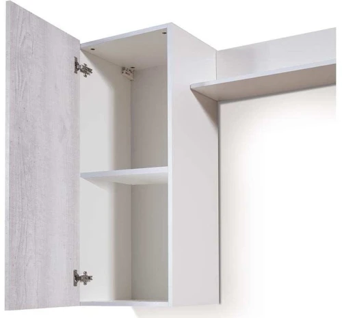 Стенка Прага-3 таксония/диамант серый