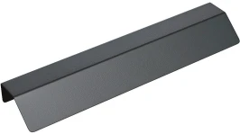 Ручка торцевая мебельная СТ-1 Матовый черный 188*40*15