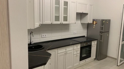 Угловая кухня Шале на заказ 2.8х1.2 м. от фабрики Виват-мебель