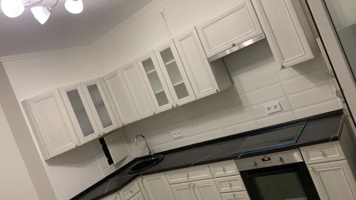 Угловая кухня Шале на заказ 2.8х1.2 м. от фабрики Виват-мебель