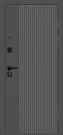Входная дверь Прочее Optim Z-2 Классика Букле графит/Белый Входная дверь Прочее Optim Z-2 Классика Букле графит/Белый