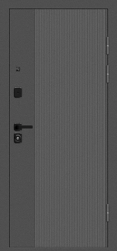 Входная дверь Прочее Optim Z-2 Классика Букле графит/Белый