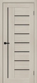 Межкомнатная дверь mr.wood Браво-29 Cream Melinga Black Shine