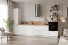Готовая кухня КГ 3600 ПВХ, Белый софт матовый Арника РМ в.9