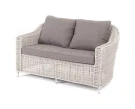 "Кон Панна" диван из искусственного ротанга двухместный, цвет бежевый