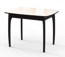 Стол DikLine M40 венге/стекло бежевое optiwhite